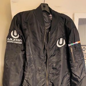 ultra music festival bomber jacket mens XL
